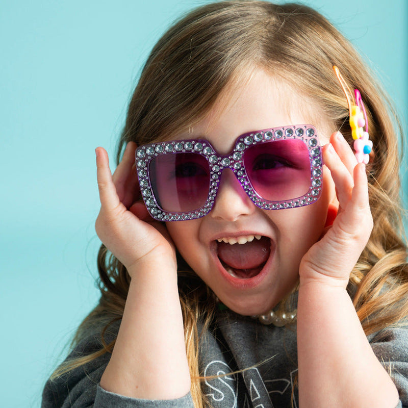 Plastic Box Sunglasses Fashion Personality Trend