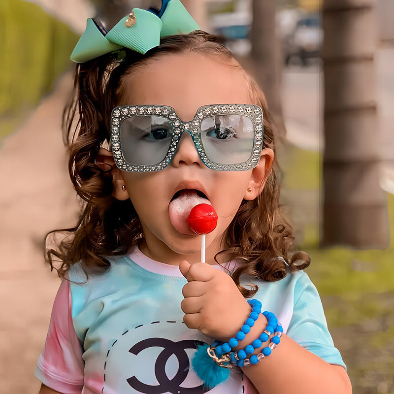 Plastic Box Sunglasses Fashion Personality Trend