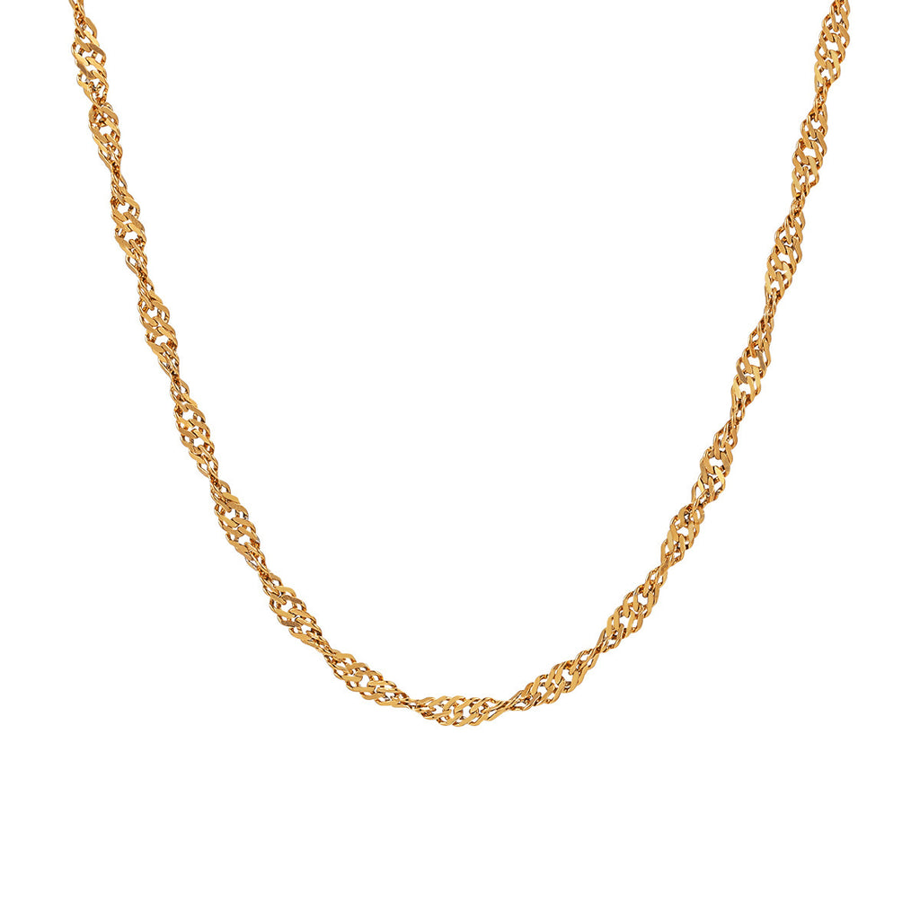 Fashion New Water Ripple Necklace