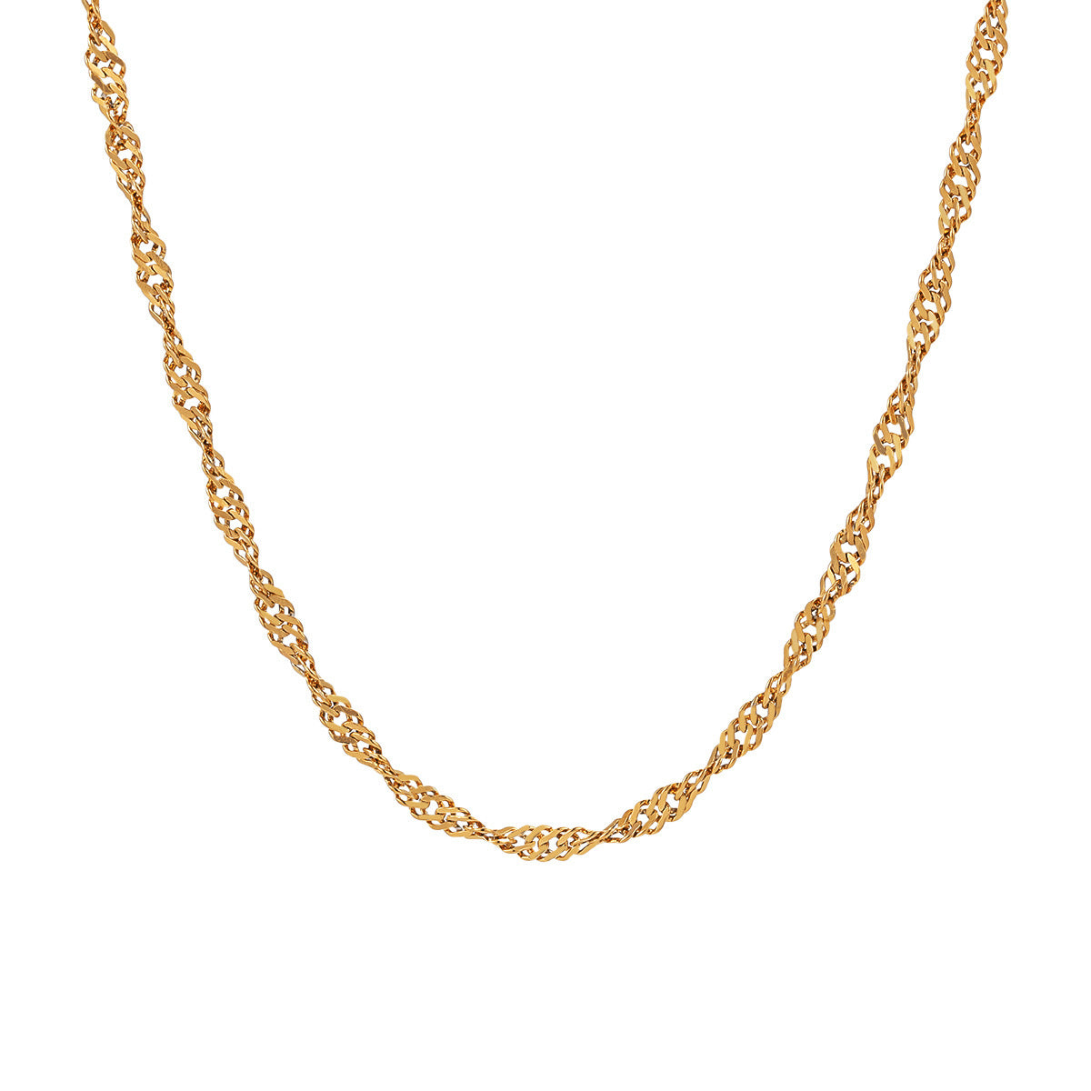 Fashion New Water Ripple Necklace
